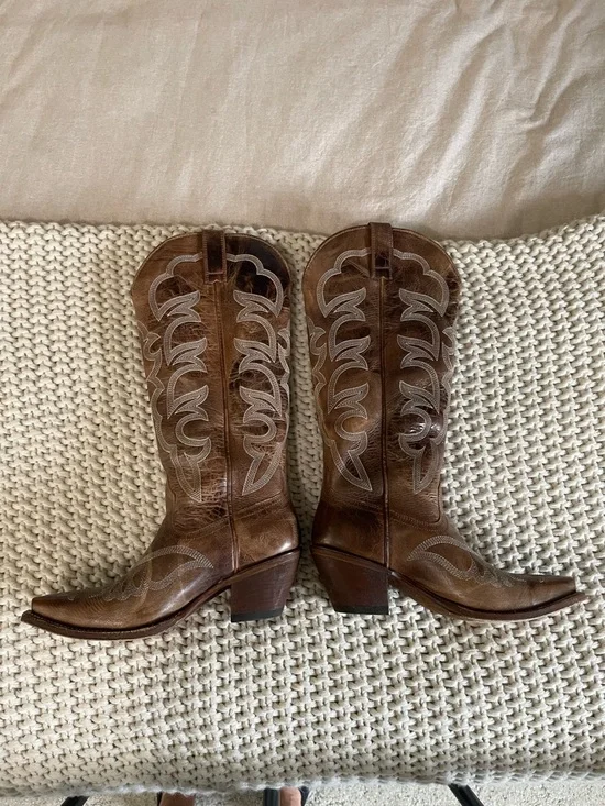 Shyanne Women's High Desert Tall Western Boots - Snip Toe - Picture 3 of 7